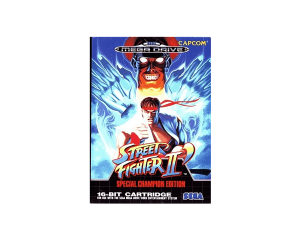 Sega Mega Drive Street Fighter 2 Game