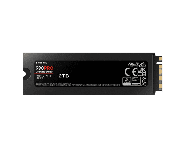 Samsung 990 Pro Heatsink PCIe 4.0 SSD