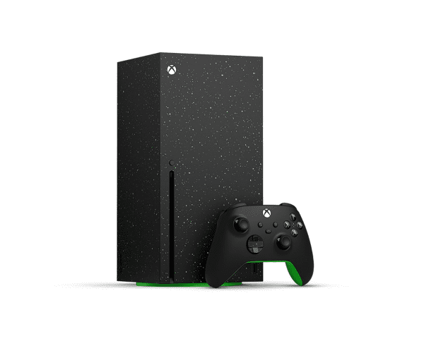 Xbox Series X All Digital Galaxy Black Console