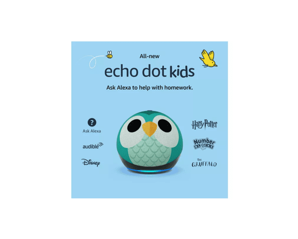 Amazon Echo Dot Kids Owl Smart Speaker