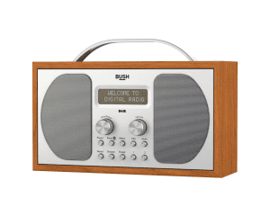 Bush DAB Bluetooth Wooden Radio