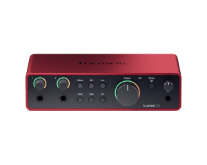 Focusrite Scarlett 2i2 4th Gen Audio Interface