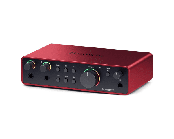 Focusrite Scarlett 2i2 4th Gen Audio Interface