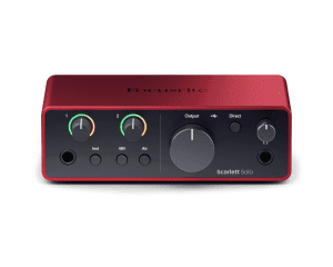 Focusrite Scarlett Solo 4th Gen Audio Interface