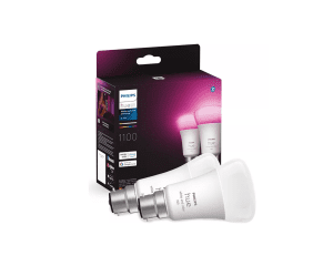 Philips Hue Smart Bulb B22 Twin Pack