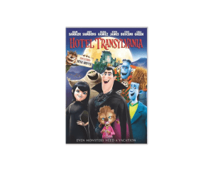 Hotel Transylvania DVD