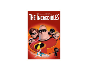 Disney Pixar Incredibles DVD