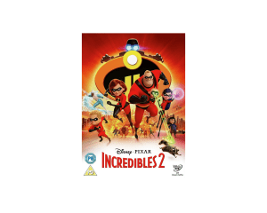 Disney Pixar Incredibles 2 DVD